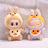 Costume Accessory Set Lovely Kids Toy for 17cm Dolls,15cm Dolls Pendant Doll yellow