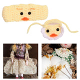 Costume Accessory Set Lovely Kids Toy for 17cm Dolls,15cm Dolls Pendant Doll yellow
