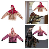 Maxbell 1/6 Scale Female Figure Clothes Miniature for 12'' inch Female Action Figure red orange pink