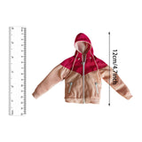 Maxbell 1/6 Scale Female Figure Clothes Miniature for 12'' inch Female Action Figure red orange pink