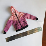 Maxbell 1/6 Scale Female Figure Clothes Miniature for 12'' inch Female Action Figure violet pink