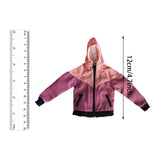 Maxbell 1/6 Scale Female Figure Clothes Miniature for 12'' inch Female Action Figure violet pink