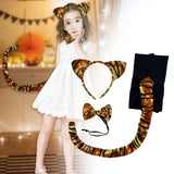 Maxbell Halloween Animal Tiger Costume Funny Kids Fancy Dress up for Theater