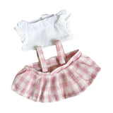 Maxbell 20cm Mini Doll Dress Fashion Comfortable Girl Doll Outfits Little Girls Gift Pink