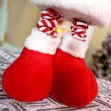 Maxbell Stretchable Christmas Doll Holiday Decorative for Living Room Window Desktop Christmas Elk