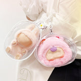 Maxbell Clear Figure Display Bag for Figures Collectibles Doll Collectors Plush Doll Bag Clear