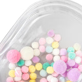 Maxbell Clear Figure Display Bag for Figures Collectibles Doll Collectors Plush Doll Bag with Keychain Clear