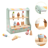 Maxbell Ice Cream Toy Education Toy Pretend Toy for Preschool Age 2-4 Girls and Boys