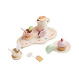 Maxbell Afternoon Tea Party with Food Tea Party Tableware for Children Birthday Gift Style C