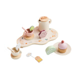 Maxbell Afternoon Tea Party with Food Tea Party Tableware for Children Birthday Gift Style C