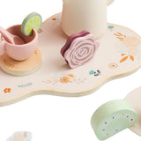 Maxbell Afternoon Tea Party with Food Tea Party Tableware for Children Birthday Gift Style C