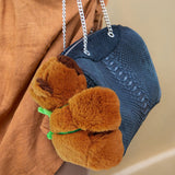 Maxbell Capybara Slap Bracelets with Backpack Birthday Gifts Capybara Stuffed Animal