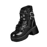 Maxbell 1:6 Scale High Heeled Shoes Fashion Boots for 12in Doll Model Female Figures Black