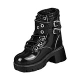 Maxbell 1:6 Scale High Heeled Shoes Fashion Boots for 12in Doll Model Female Figures Black