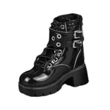 Maxbell 1:6 Scale High Heeled Shoes Fashion Boots for 12in Doll Model Female Figures Black