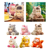 Maxbell 6 Pieces Plush Animal Toy Random Stuffed Animal for Children Girls Boys Kids