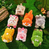 Maxbell 6 Pieces Plush Animal Toy Random Stuffed Animal for Children Girls Boys Kids