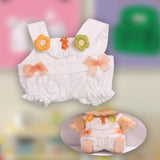 Maxbell 15cm Doll Clothes Adorable Doll Accessories Doll Pants for Age 5-7 8-10 Kids white