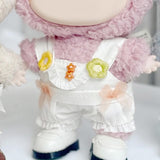 Maxbell 15cm Doll Clothes Adorable Doll Accessories Doll Pants for Age 5-7 8-10 Kids white