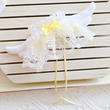 Maxbell Plush Doll Lace Bib Costumes Educational Make Your Own Dolls for 6.69'' Doll yellow