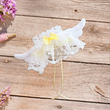 Maxbell Plush Doll Lace Bib Costumes Educational Make Your Own Dolls for 6.69'' Doll yellow