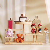 Maxbell 2 Wooden Multi Layer Display Rack Decor Wooden Display Riser