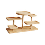 Maxbell 2 Wooden Multi Layer Display Rack Decor Wooden Display Riser