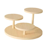 Maxbell 2 Wooden Multi Layer Display Rack Decor Wooden Display Riser