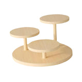 Maxbell 2 Wooden Multi Layer Display Rack Decor Wooden Display Riser