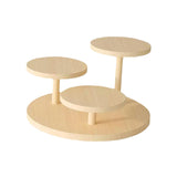 Maxbell 2 Wooden Multi Layer Display Rack Decor Wooden Display Riser