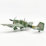 Maxbell Alloy 1/72 JU-87B Fighter Airplane Diecast Model Gift for Office Cafes Shelf