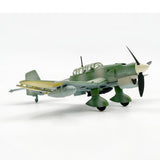 Maxbell Alloy 1/72 JU-87B Fighter Airplane Diecast Model Gift for Office Cafes Shelf
