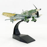 Maxbell Alloy 1/72 JU-87B Fighter Airplane Diecast Model Gift for Office Cafes Shelf