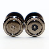 Maxbell 12Pcs Metal Wheels Spare Part Hobby Train Accessory for 1:87 Model Train DIY