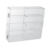 Maxbell Display Case for Collectibles Scale Car Display Box for Miniatures Model Car