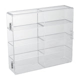Maxbell Display Case for Collectibles Scale Car Display Box for Miniatures Model Car