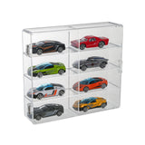 Maxbell Display Case for Collectibles Scale Car Display Box for Miniatures Model Car