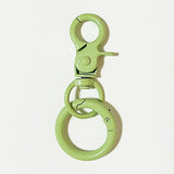 Maxbell PVC Clear Doll Display Case Organizer Mini Doll Figure Storage Case for Doll green