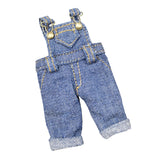 Maxbell 1:12 Dolls Clothes Pants Outfit Clothes Model Costume for Gsc Ob11 BJD Dolls Dark Blue