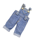 Maxbell 1:12 Dolls Clothes Pants Outfit Clothes Model Costume for Gsc Ob11 BJD Dolls Dark Blue