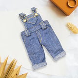 Maxbell 1:12 Dolls Clothes Pants Outfit Clothes Model Costume for Gsc Ob11 BJD Dolls Dark Blue