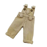 Maxbell 1:12 Dolls Clothes Pants Outfit Clothes Model Costume for Gsc Ob11 BJD Dolls Beige