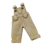 Maxbell 1:12 Dolls Clothes Pants Outfit Clothes Model Costume for Gsc Ob11 BJD Dolls Beige