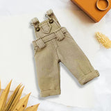 Maxbell 1:12 Dolls Clothes Pants Outfit Clothes Model Costume for Gsc Ob11 BJD Dolls Beige
