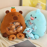 Maxbell 2Pcs stuffed Doll Casual Decorative Removable Doll for Dating Family Traveling