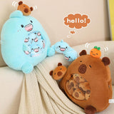 Maxbell 2Pcs stuffed Doll Casual Decorative Removable Doll for Dating Family Traveling