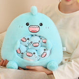 Maxbell 2Pcs stuffed Doll Casual Decorative Removable Doll for Dating Family Traveling