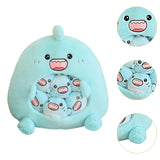 Maxbell 2Pcs stuffed Doll Casual Decorative Removable Doll for Dating Family Traveling