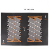 Maxbell 1:64 Large Parking Lots Mat Model Car Diecast Garage Miniature Car Models Show Style E