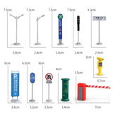 Maxbell 1:64 Large Parking Lots Mat Model Car Diecast Garage Miniature Car Models Show Style E
